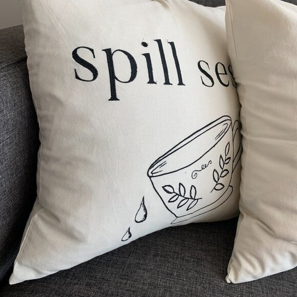 NEW Set of 2 Cotton Pillow Shams Printed - Picture 3 of 15